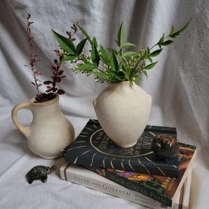 Hand Made Decor Clay Vases